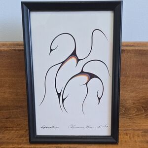 Clemence Wescoupe Canadian Artist Signed Print